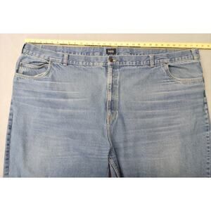 Harbor Bay (62x30) Men's Taper Leg Blue Denim Jeans